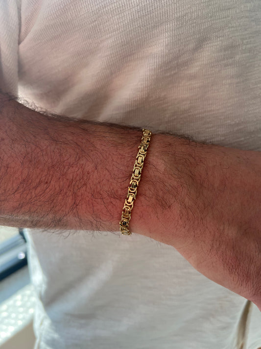 Chino Bar Link Bracelet