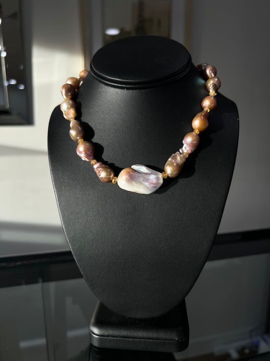 Baroque Pearl Necklace
