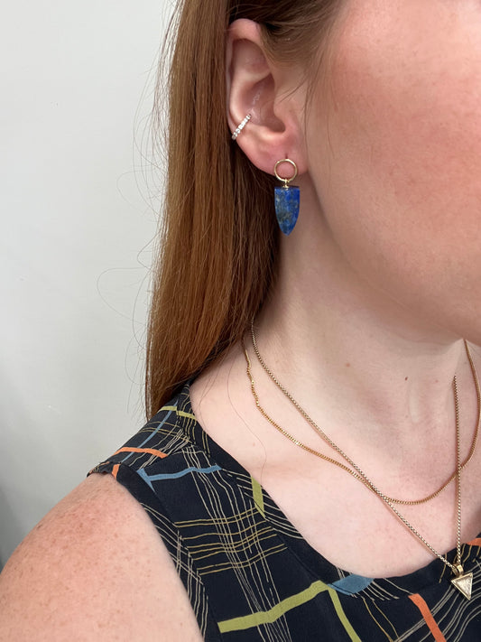 Geometric Lapis Drops