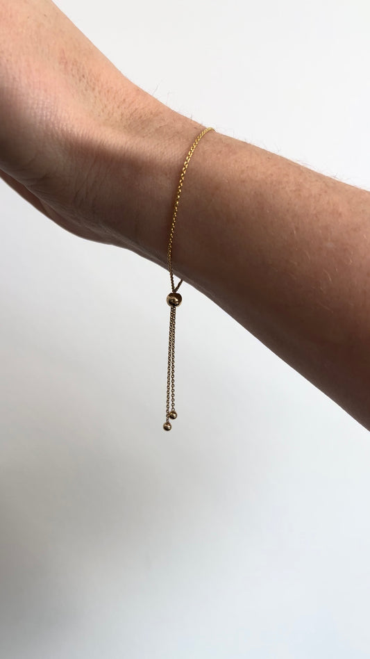 Confetti Diamond Bolo Bracelet