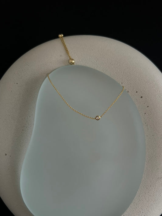 Confetti Diamond Bolo Bracelet