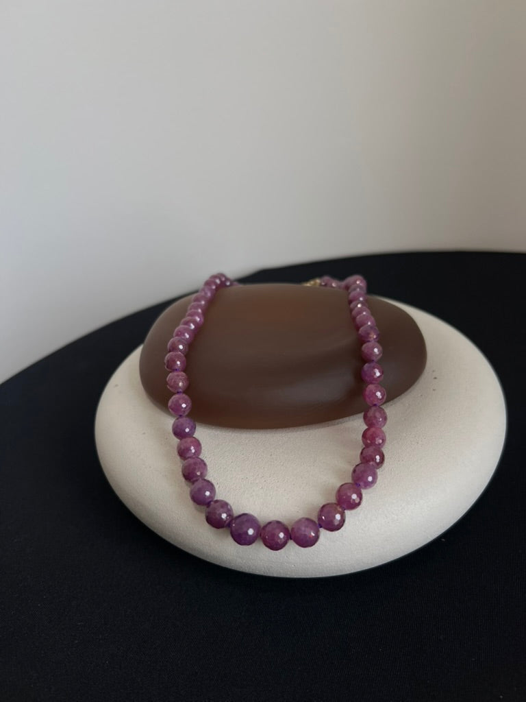 Ruby Disco Necklace