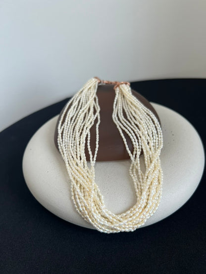 Luminous Pearl Necklace