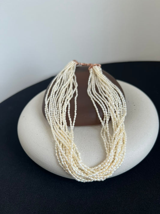 Luminous Pearl Necklace