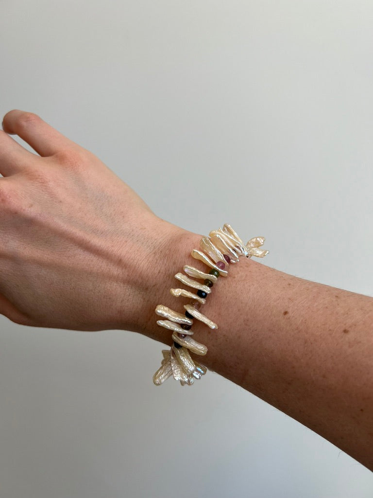 Stick Pearl Bracelet