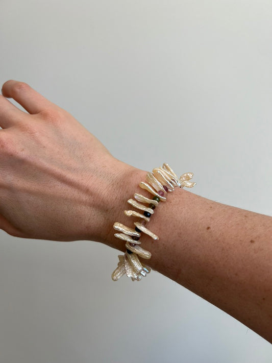 Stick Pearl Bracelet