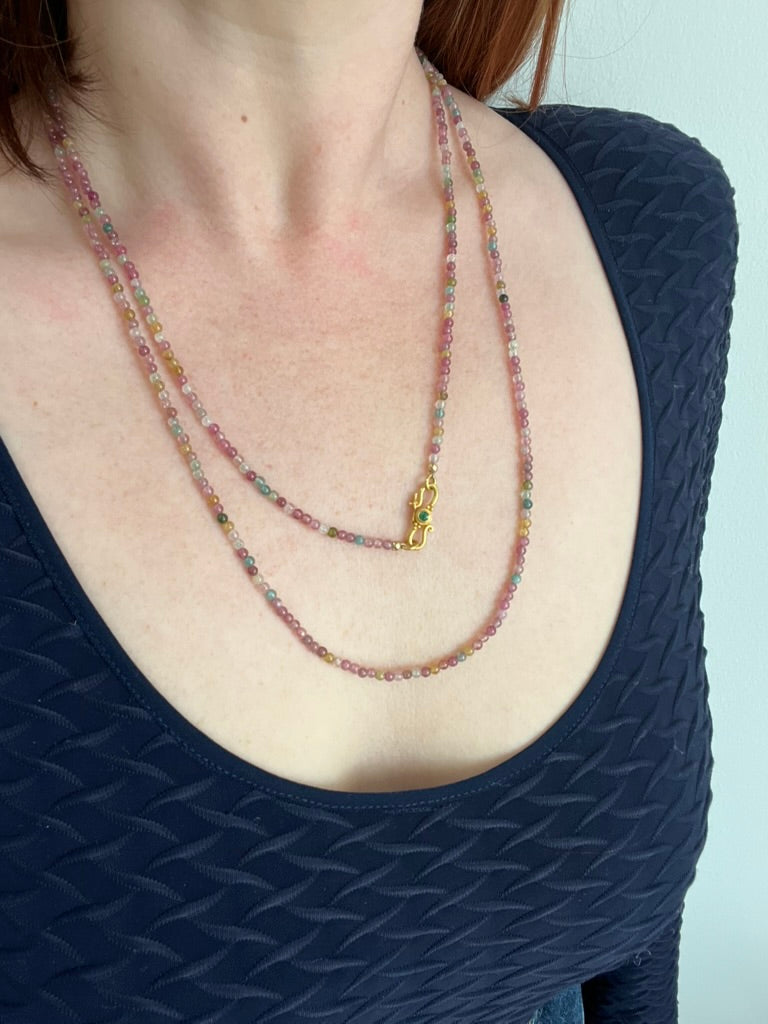 Cascading Tourmaline Necklace