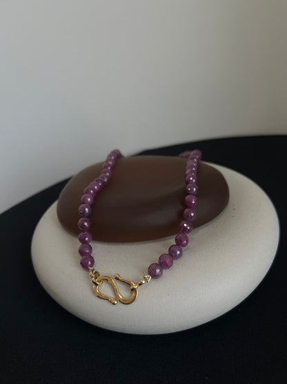 Ruby Disco Necklace