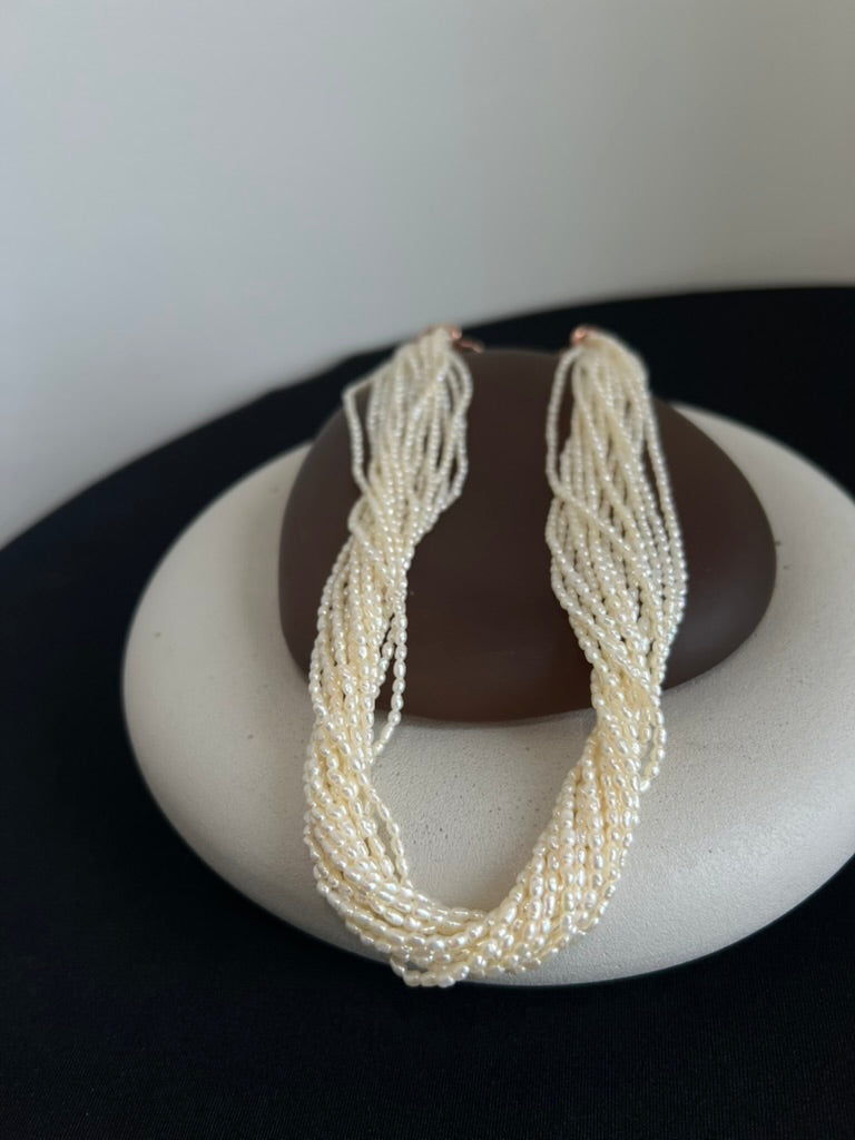 Luminous Pearl Necklace