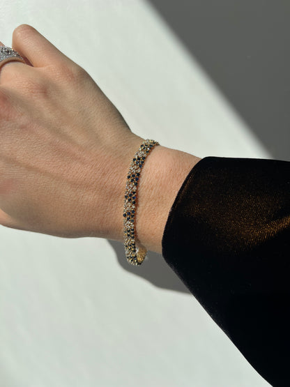 Sapphire and Diamond Bracelet