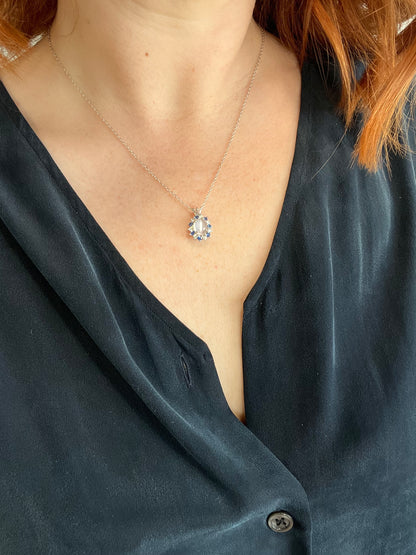 Cat's Eye Moonstone Pendant