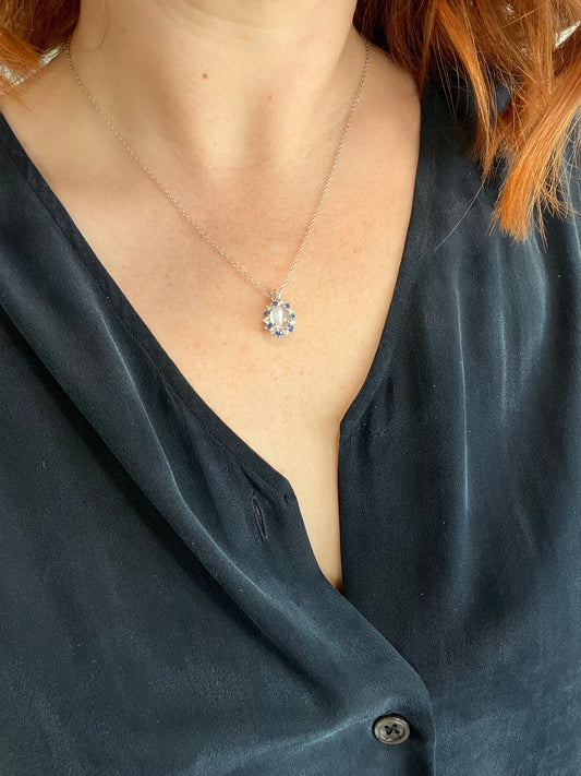 Cat's Eye Moonstone Pendant