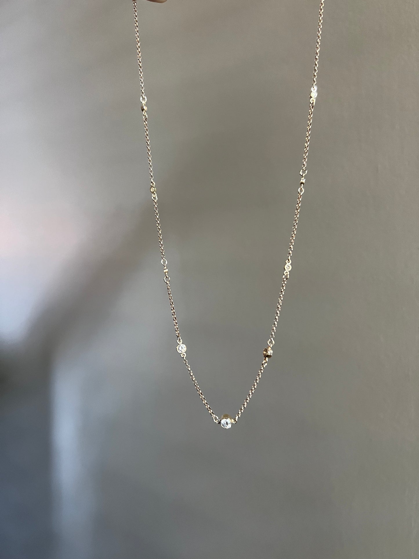 Heirloom Diamond Confetti Necklace