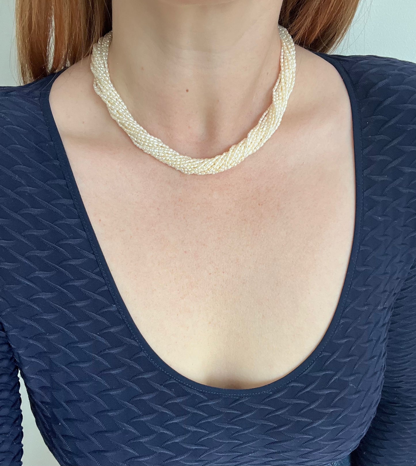 Luminous Pearl Necklace