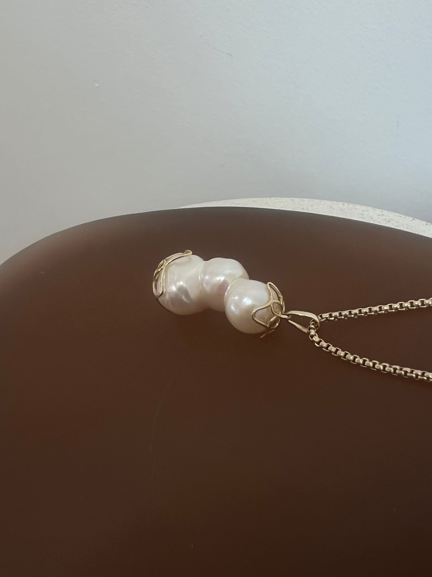 Pearl Chrysalis Necklace