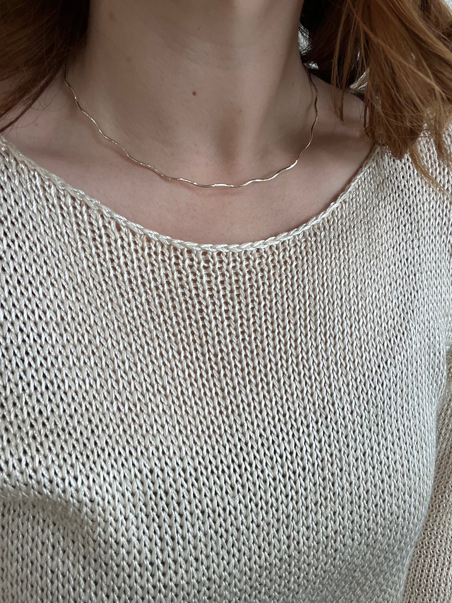 Ribbon Necklace