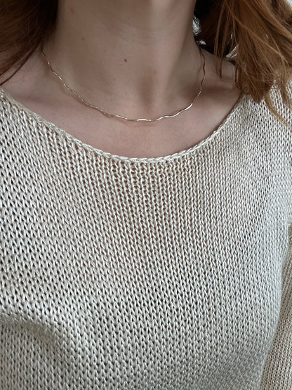 Ribbon Necklace