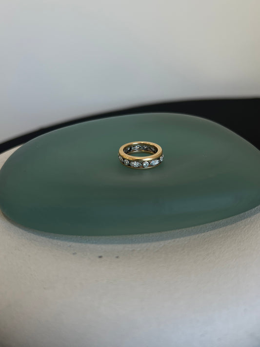 Mixed Shaped Diamond Eternity Band