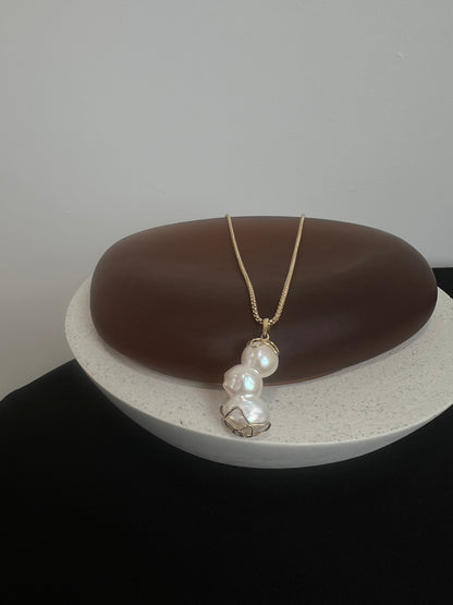 Pearl Chrysalis Necklace