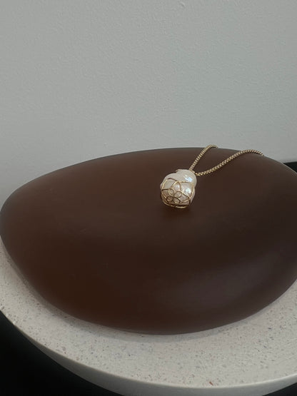 Pearl Chrysalis Necklace