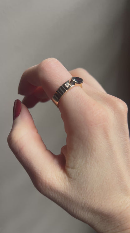 Heirloom Marquise Garnet Ring