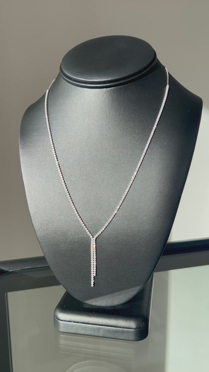 Diamond Lariat Necklace