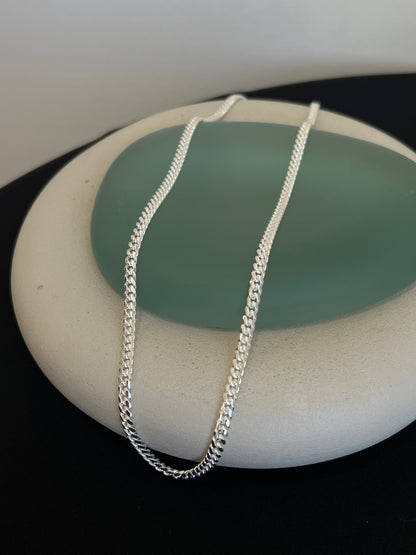 Diamond Cut Curb Chain